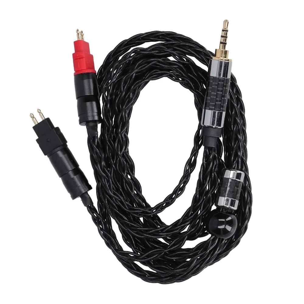 8 Core Balanced Double Needle Audio Cable Replacement Headphone Cord for Sennheiser HD600/ HD580/ HD650/ HD660s
8 Core Balanced Double Needle Audio Cable Replacement Headphone Cord for Sennheiser HD600/ HD580/ HD650/ HD660s