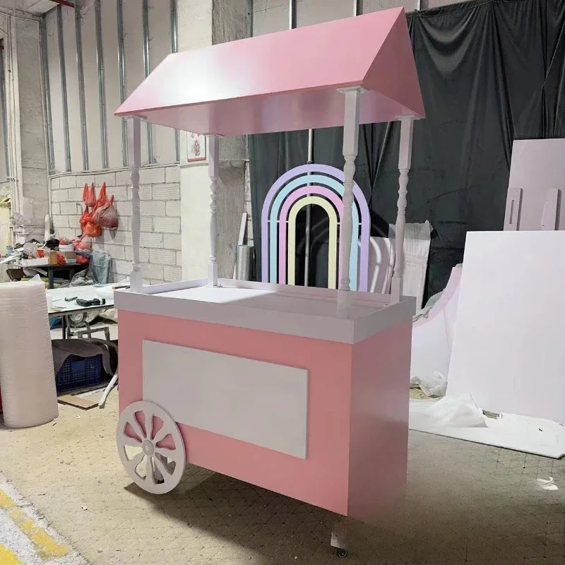 Pink White Cart Baby Shower Birthday Party Candy Sweet Cart Props
Pink White Cart Baby Shower Birthday Party Candy Sweet Cart Props