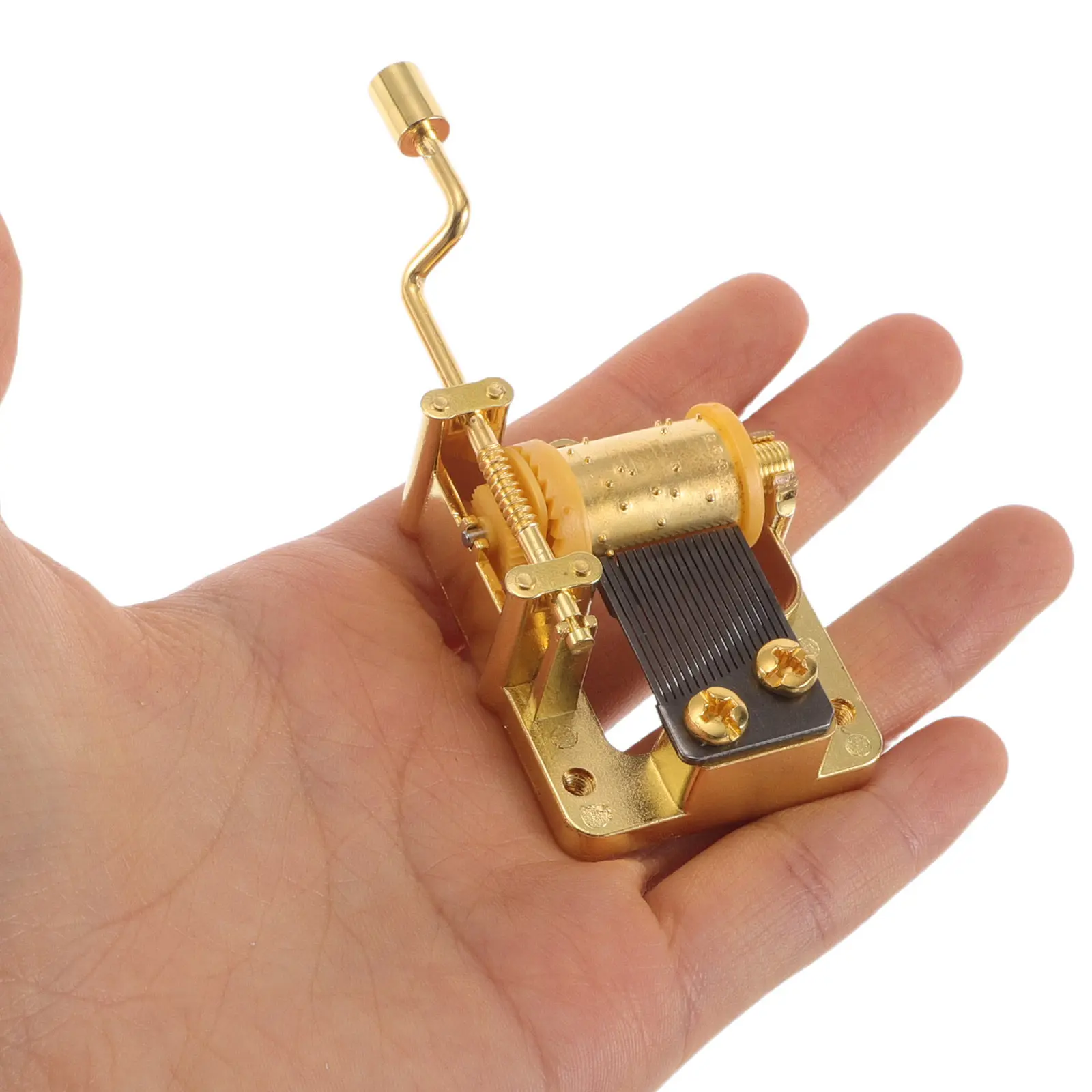 4Pcs Manual Music Box Mechanism Crank Movement Set Smooth Accurate Sound Sturdy Compact DIY Craft Project Repair Spare Parts
4Pcs Manual Music Box Mechanism Crank Movement Set Smooth Accurate Sound Sturdy Compact DIY Craft Project Repair Spare Parts