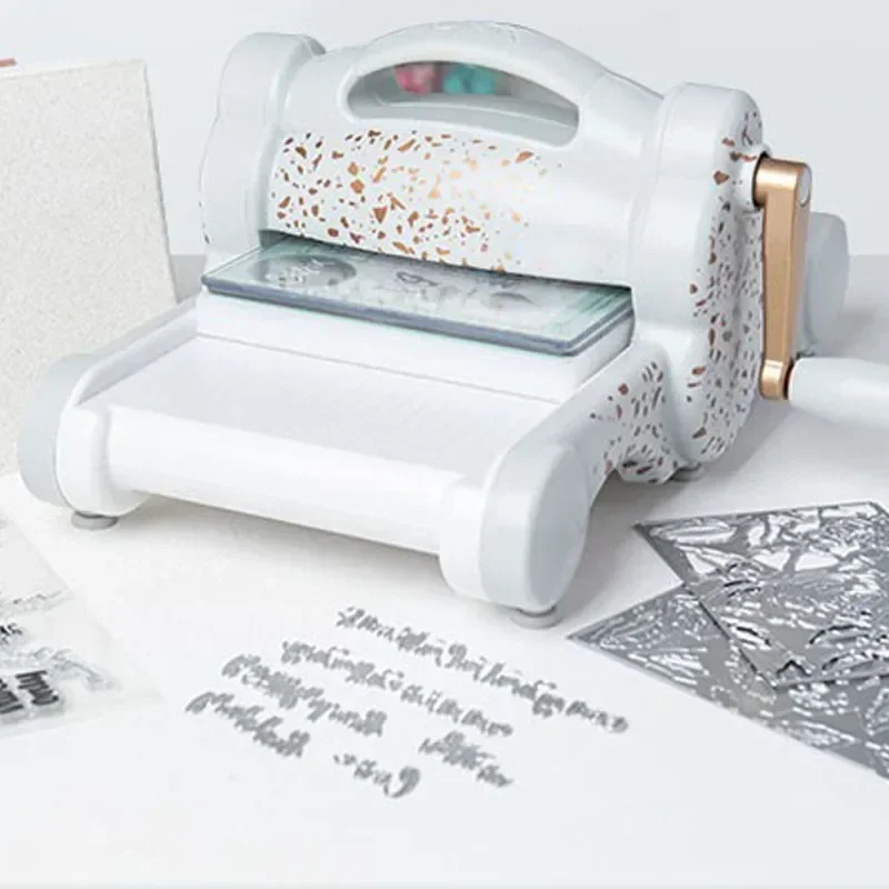 A5 Die Cutting Embossing Machine Scrapbooking Cutter Piece Die Cut Paper Cutter Die-Cut Machine Home DIY Embossing Dies Diy Tool
A5 Die Cutting Embossing Machine Scrapbooking Cutter Piece Die Cut Paper Cutter Die-Cut Machine Home DIY Embossing Dies Diy Tool