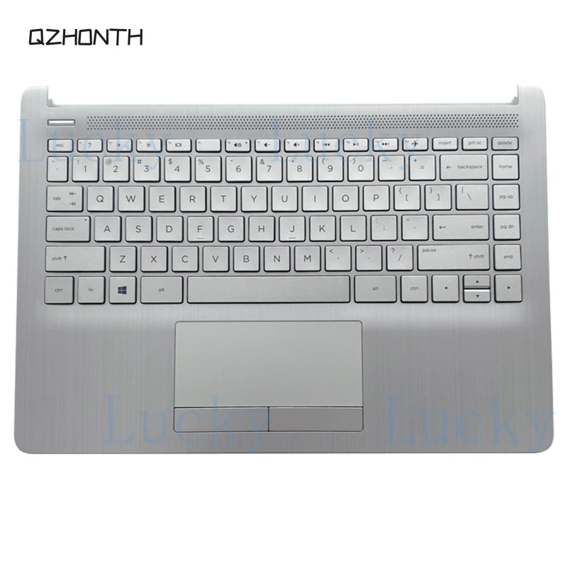 f New For HP 14-CF 14-DF 14-DK Palmrest w/ Keyboard Touchpad Silver L48648-001
f New For HP 14-CF 14-DF 14-DK Palmrest w/ Keyboard Touchpad Silver L48648-001