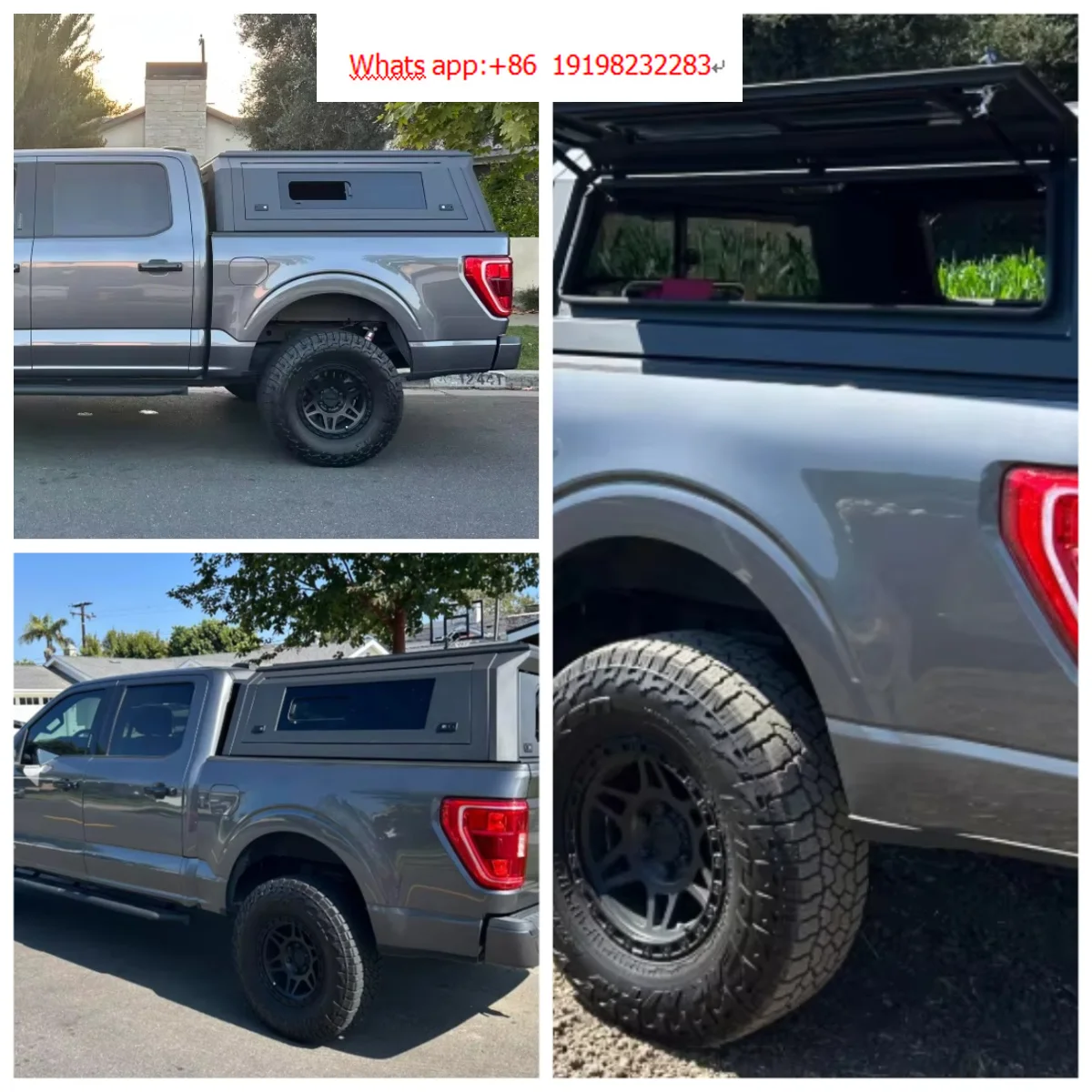 Customized Series Pickup Trucks Manganese Steel Pickup Truck 4X4 Topper Cover Hardtop Canopy for F150 5.5ft Bed Cap
Customized Series Pickup Trucks Manganese Steel Pickup Truck 4X4 Topper Cover Hardtop Canopy for F150 5.5ft Bed Cap