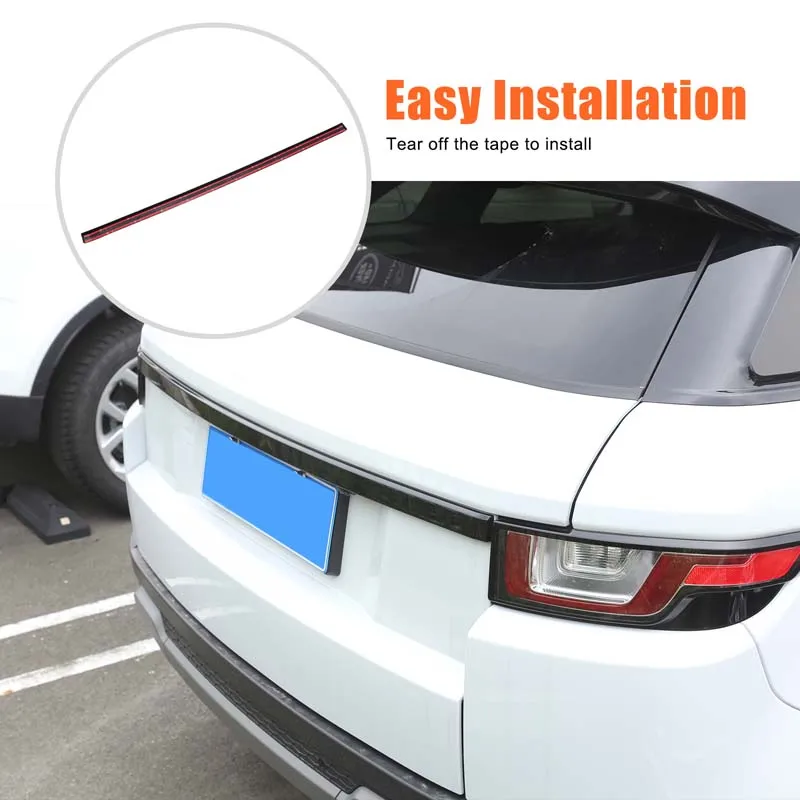 For Land rover Range Rover Evoque 12-17 ABS Glossy Black Rear Trunk Lid Trim Exterior Car-Styling Modification Accessories
For Land rover Range Rover Evoque 12-17 ABS Glossy Black Rear Trunk Lid Trim Exterior Car-Styling Modification Accessories