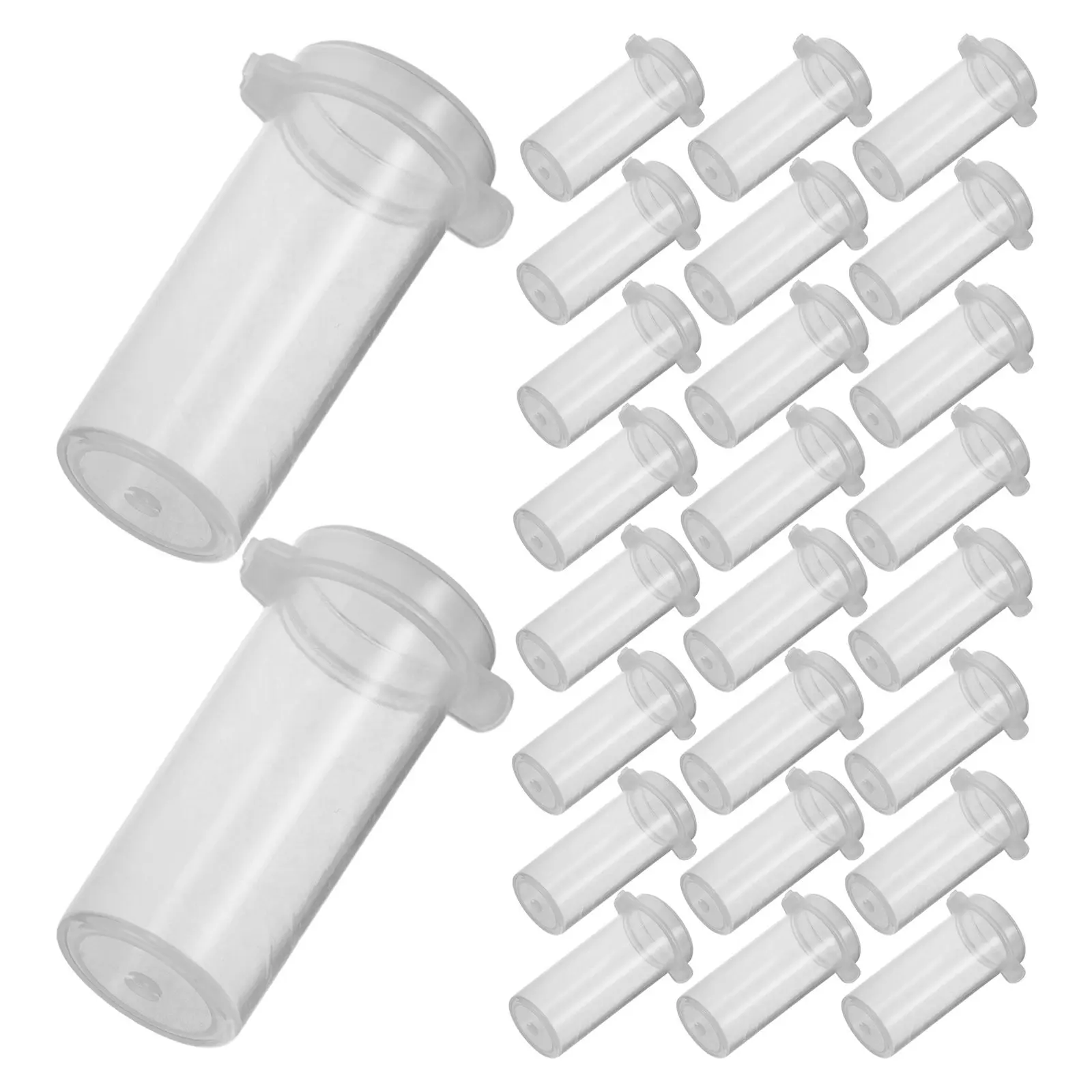 50Pcs Clear Plastic Film Canisters Empty Camera Film Tube With Sealing Lid Moistureproof Dustproof Film Craft Storage Bottles
50Pcs Clear Plastic Film Canisters Empty Camera Film Tube With Sealing Lid Moistureproof Dustproof Film Craft Storage Bottles