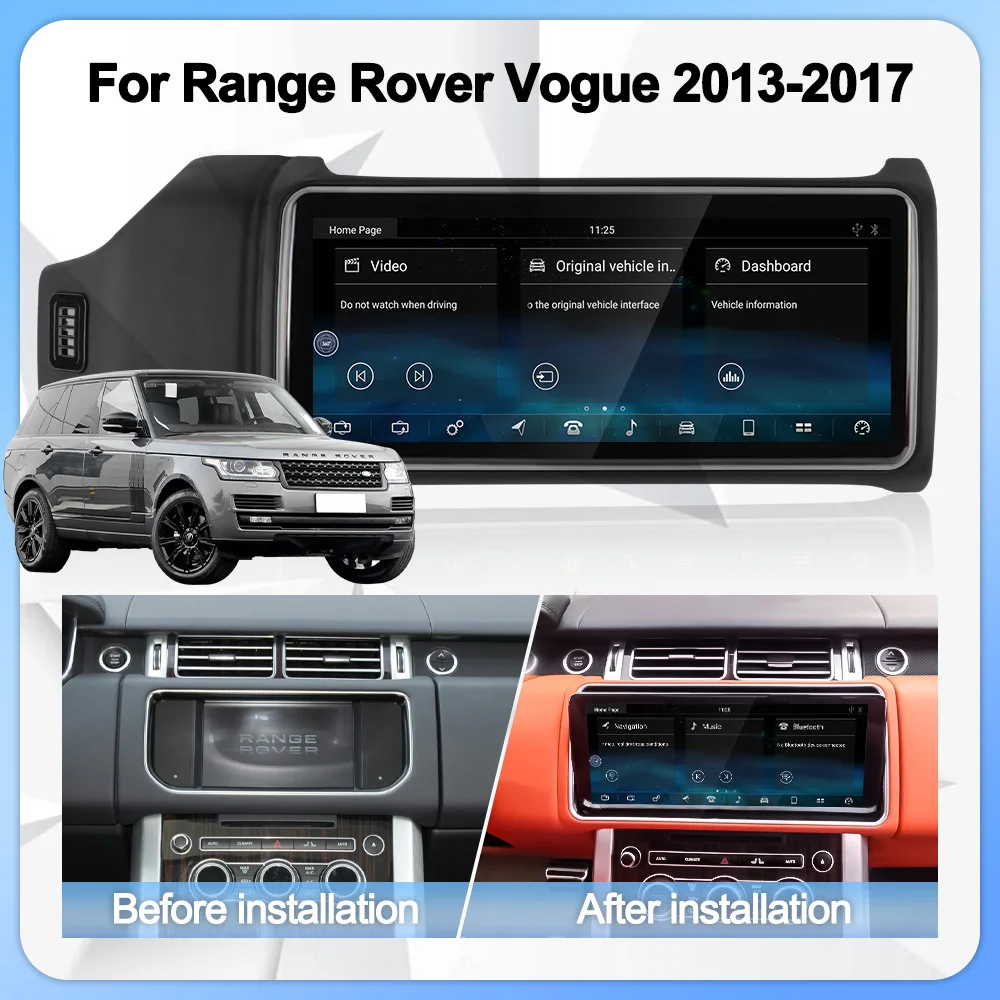 New 12.3 Inch Flip Touch Screen For Range Rover Vogue L405 Multimedia Android Car Radio Auto Headunit Monitor Navigation Carplay
New 12.3 Inch Flip Touch Screen For Range Rover Vogue L405 Multimedia Android Car Radio Auto Headunit Monitor Navigation Carplay