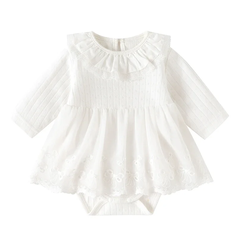 Новинка 2023 года, осенний костюм для скалолазания в корейском стиле, хлопковые однотонные боди с длинными рукавами для новорожденных девочек, одежда для малышей 0-24 месяцев
Новинка 2023 года, осенний костюм для скалолазания в корейском стиле, хлопковые однотонные боди с длинными рукавами для новорожденных девочек, одежда для малышей 0-24 месяцев