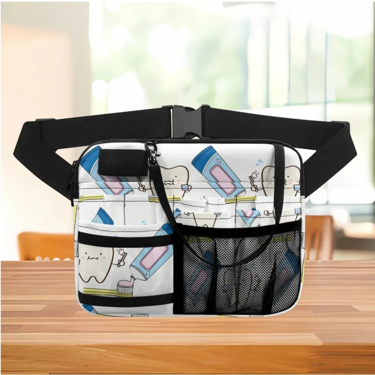 2023 Medical Waist Bag For Women Dentist Tooth Designer ShoulderOrganizer Belt Bags Multi Pocket Fanny Pack For Accessories Tool
2023 Medical Waist Bag For Women Dentist Tooth Designer ShoulderOrganizer Belt Bags Multi Pocket Fanny Pack For Accessories Tool