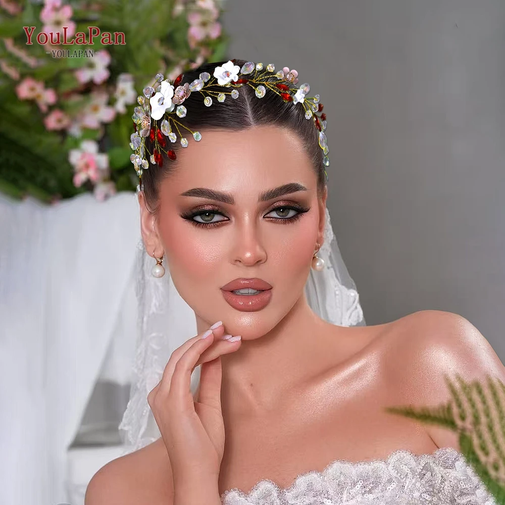 YouLaPan Bridal Wedding Flower Headband Rhinestone Headwear Elegant Women Headpiece Banquet Party Crystal Hair Accessories HP862
YouLaPan Bridal Wedding Flower Headband Rhinestone Headwear Elegant Women Headpiece Banquet Party Crystal Hair Accessories HP862