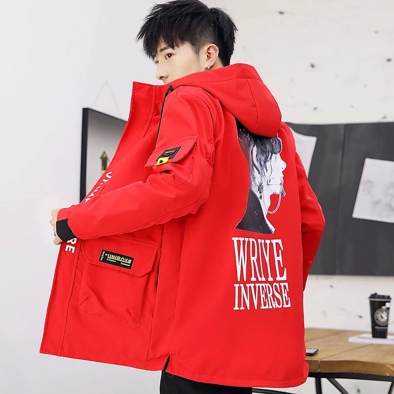 Autumn Winter Men's Hooded Jackets Casual Parkas Outwear Thick Velvet Windbreaker Fleece Coats Slim Fit Warm Jackets Top Clothes
Autumn Winter Men's Hooded Jackets Casual Parkas Outwear Thick Velvet Windbreaker Fleece Coats Slim Fit Warm Jackets Top Clothes