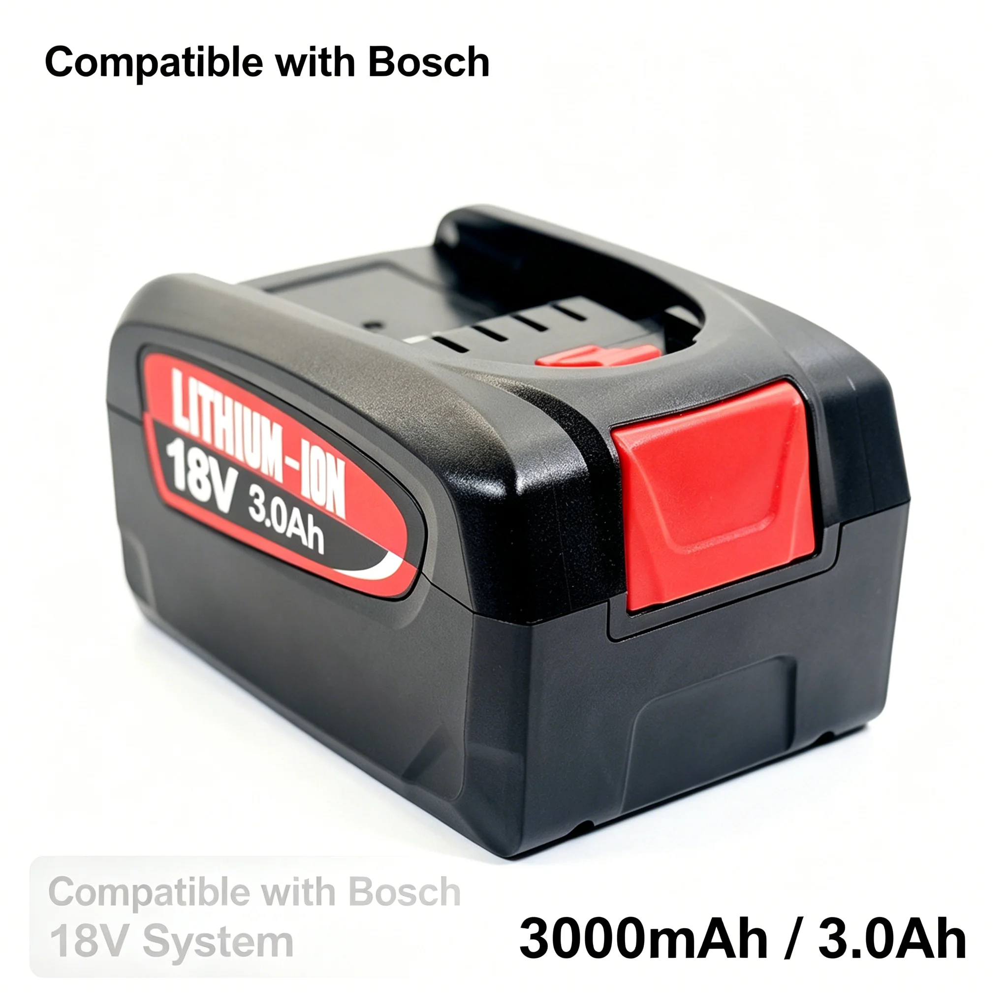 18V Battery 3.0Ah/3000mah for Bosch Electric Drill 18V Rechargeable Li-ion Battery BAT609, BAT609G, BAT618, BAT618G, BAT614
18V Battery 3.0Ah/3000mah for Bosch Electric Drill 18V Rechargeable Li-ion Battery BAT609, BAT609G, BAT618, BAT618G, BAT614