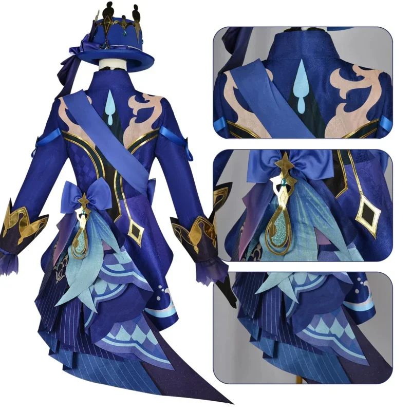 EE01 Furina Cosplay Costume Game Genshin Impact Focalors Outfits Black Water God Suits Halloween Party Role Play Uniform Wom&0Ww
EE01 Furina Cosplay Costume Game Genshin Impact Focalors Outfits Black Water God Suits Halloween Party Role Play Uniform Wom&0Ww