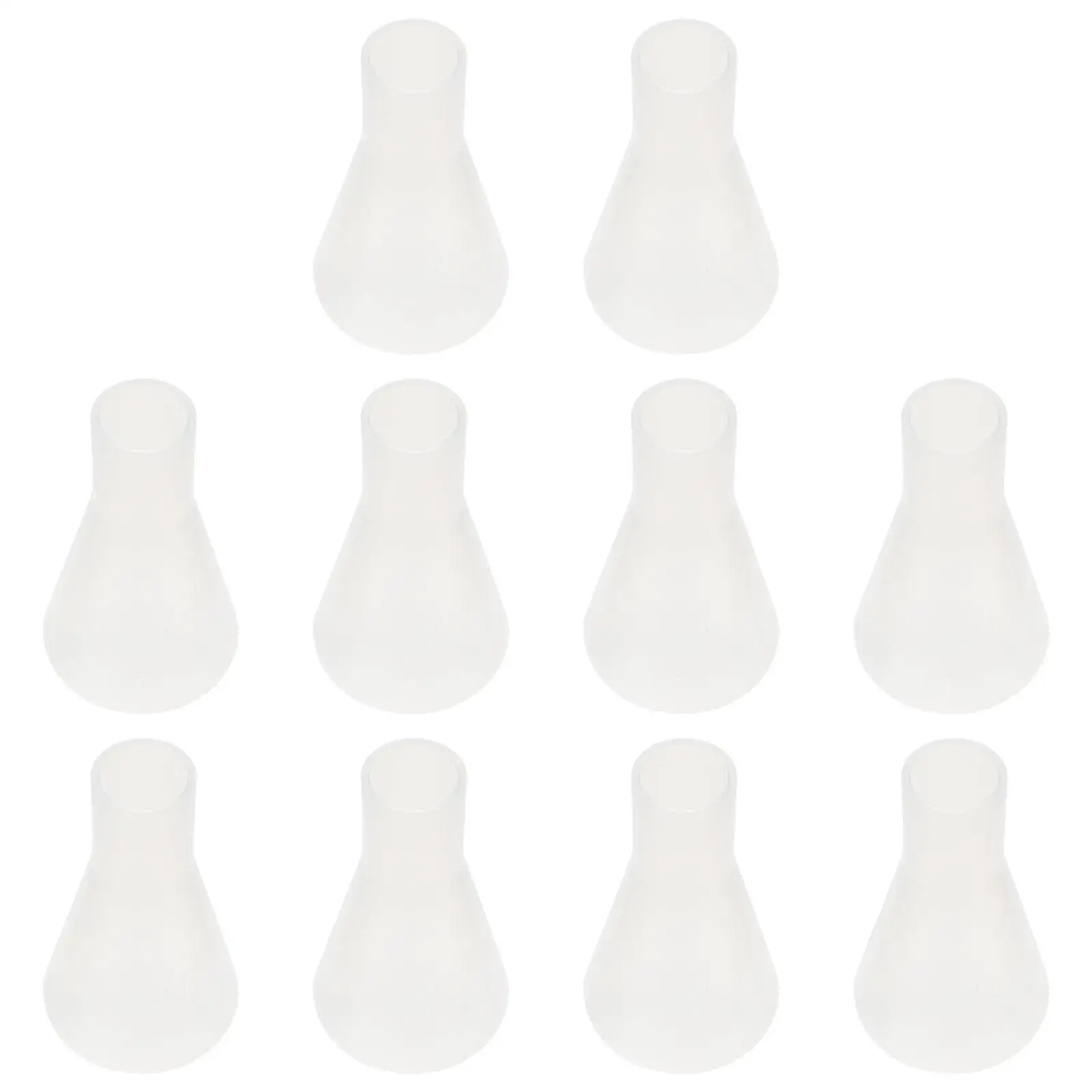 10 Pcs Conical Erlenmeyer Flask Erlenmeyer Flask Triangle Beaker for Chemistry Lab Experiment Volumetric Science
10 Pcs Conical Erlenmeyer Flask Erlenmeyer Flask Triangle Beaker for Chemistry Lab Experiment Volumetric Science