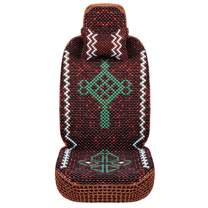 New high-end car seat cushion summer hand-woven beads ventilation cooling five-seat universal all-inclusive seat cushion
New high-end car seat cushion summer hand-woven beads ventilation cooling five-seat universal all-inclusive seat cushion