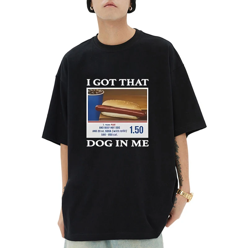 I got that dog in me Printed short sleeve T-shirts Men Women Cotton vintage Casual T shirt Summer Oversized Loose tops Unisex
I got that dog in me Printed short sleeve T-shirts Men Women Cotton vintage Casual T shirt Summer Oversized Loose tops Unisex