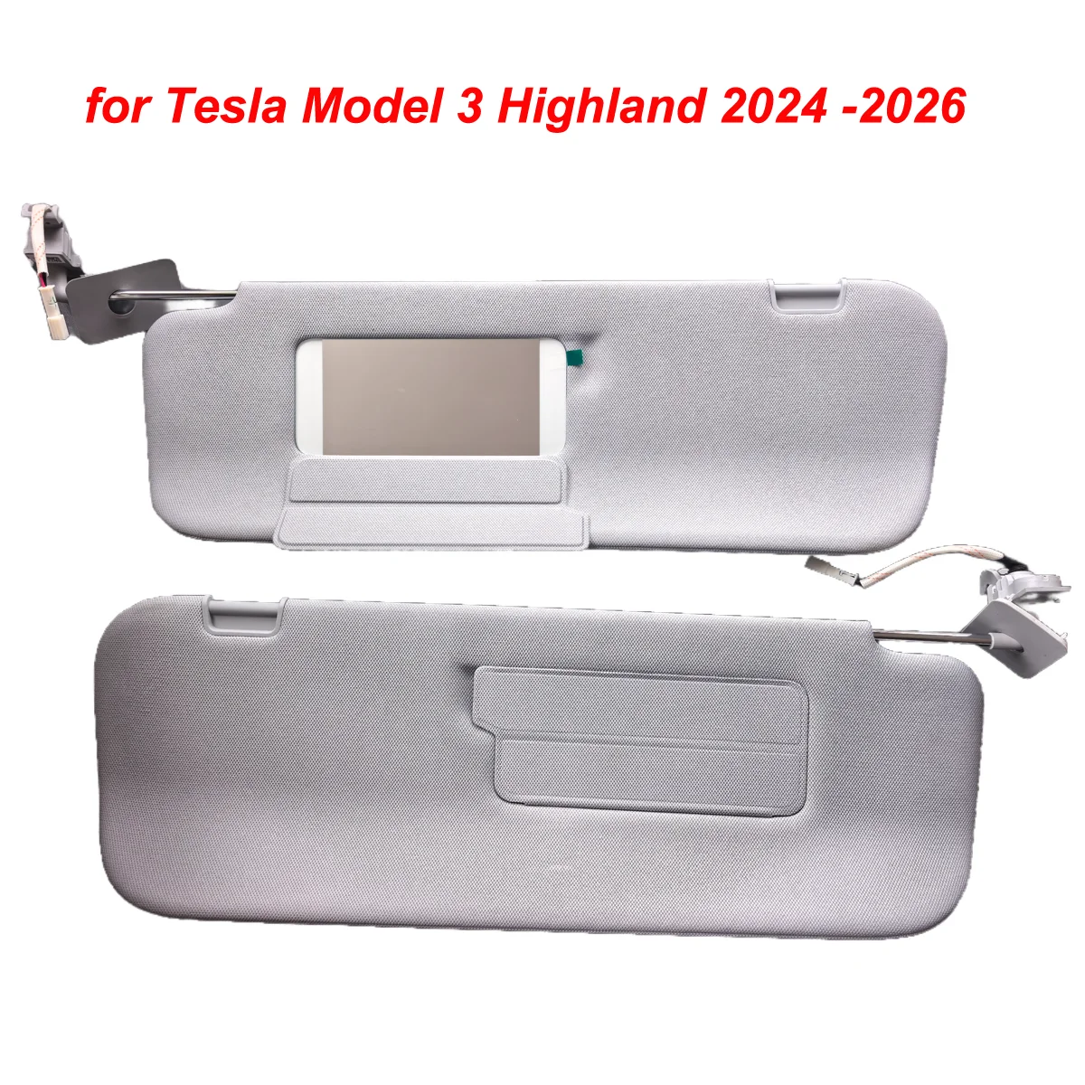 Car sun visor makeup mirror with light sunvisor For Tesla Model 3 Highland 2024 2025 2026
Car sun visor makeup mirror with light sunvisor For Tesla Model 3 Highland 2024 2025 2026