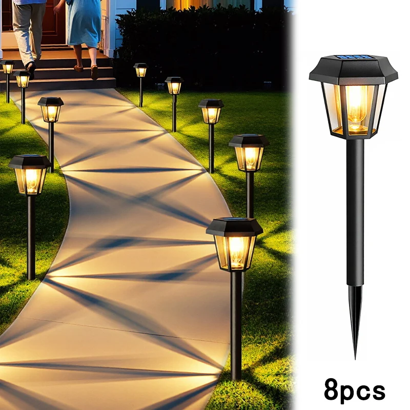 Solar Lights Outdoor Pathway Hexagonal Landscape Light Landscape Lighting Solar Stake Lights for Landscape Walkway Path Lawn
Solar Lights Outdoor Pathway Hexagonal Landscape Light Landscape Lighting Solar Stake Lights for Landscape Walkway Path Lawn