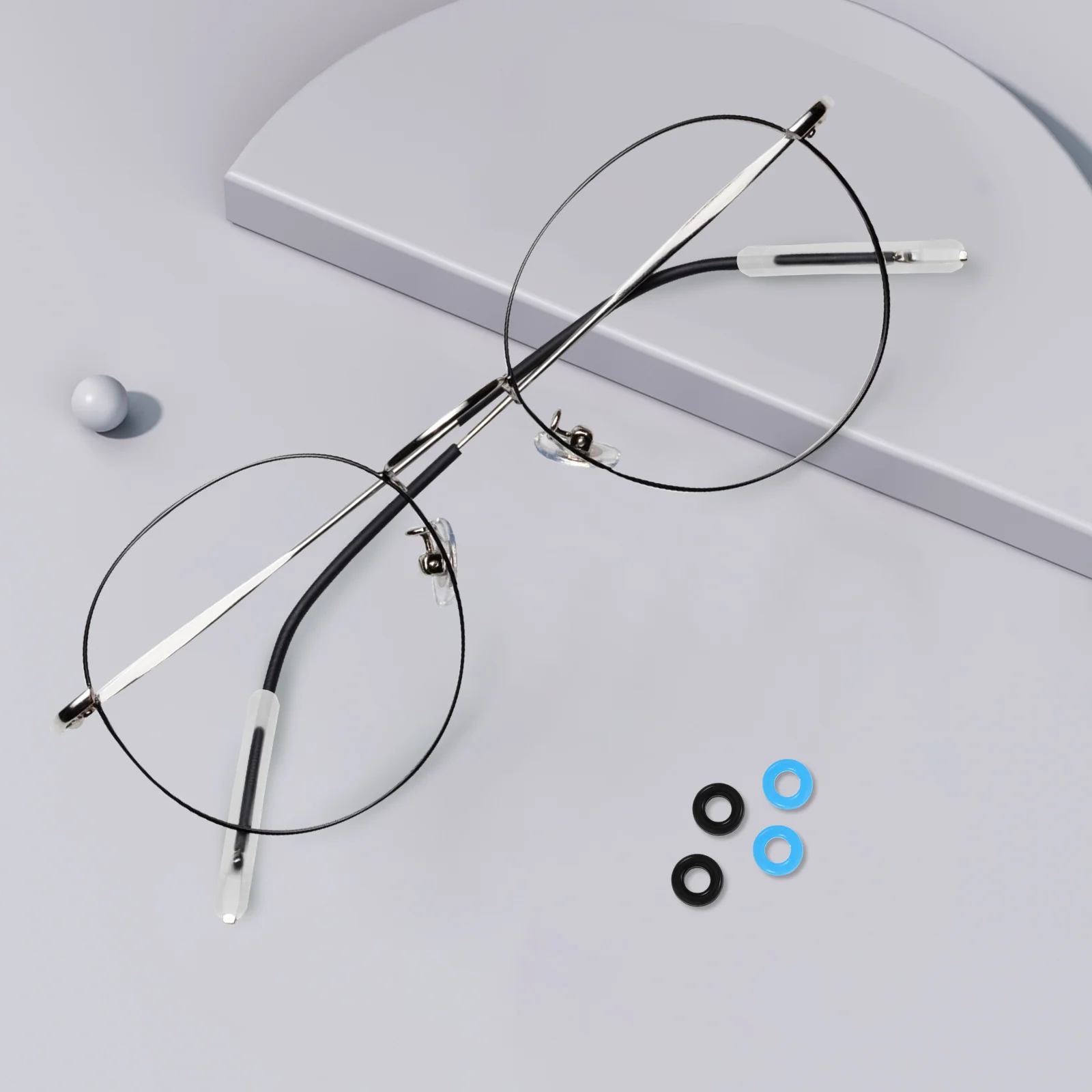 Glasses Ear Hook Silicone Nose Pads Anti Skid Replaceable Grips Eyewear Frames Portable Hooks Work Exercise Office Fits Most
Glasses Ear Hook Silicone Nose Pads Anti Skid Replaceable Grips Eyewear Frames Portable Hooks Work Exercise Office Fits Most