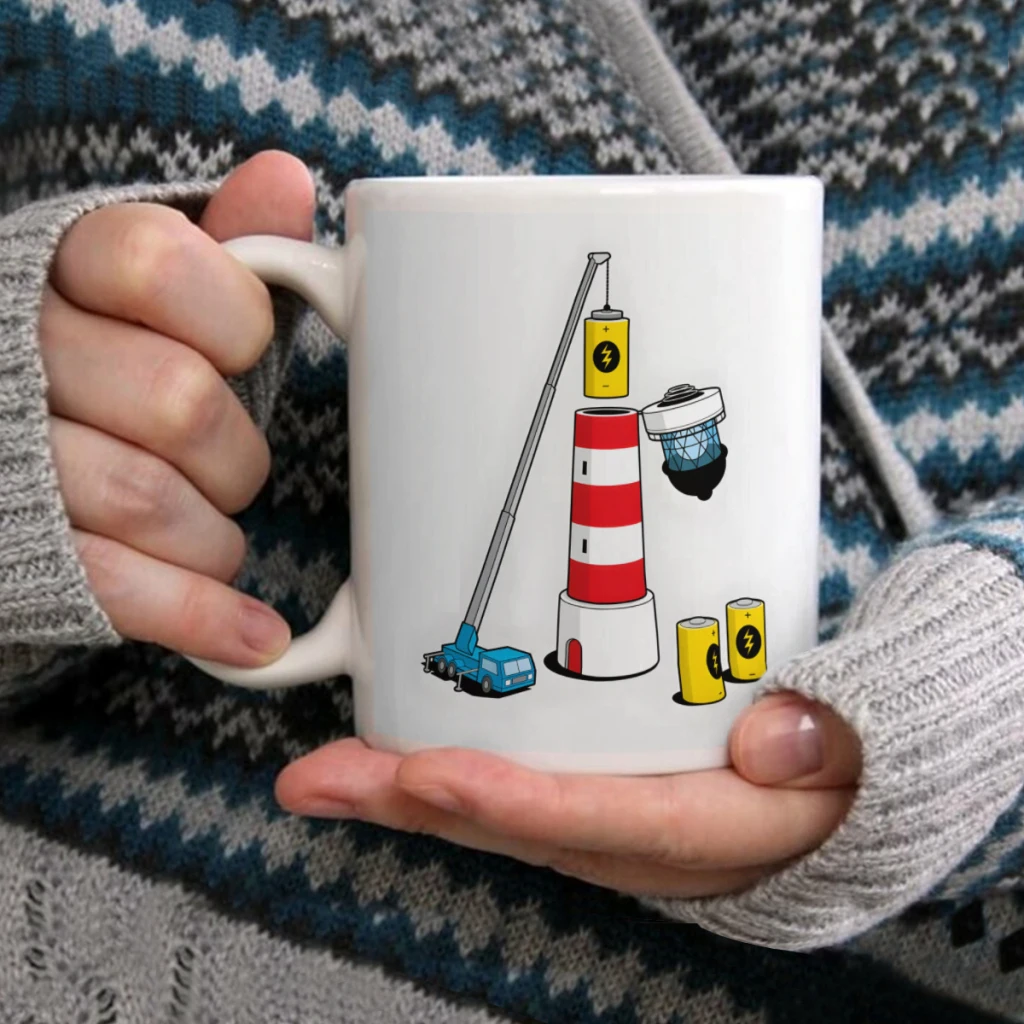 New BatteriesCoffee Mug Tea Cup 11oz Coffee Cup Funny Birthday Ceramic Mug Personalized Cup
New BatteriesCoffee Mug Tea Cup 11oz Coffee Cup Funny Birthday Ceramic Mug Personalized Cup