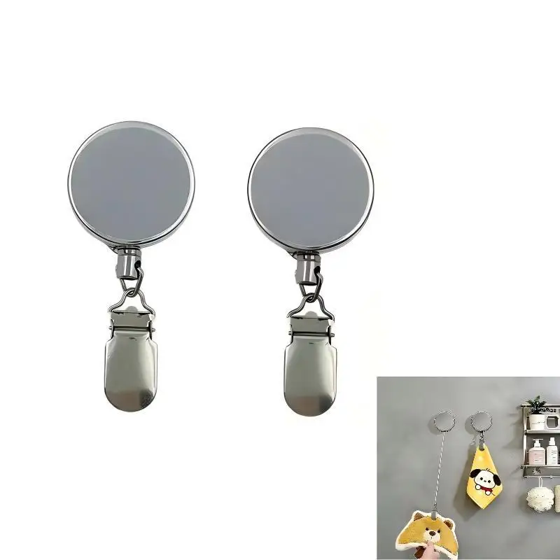 2 PCS Stainless Steel Kitchen Towel Clip Hanging Tea Towel Clamp Durable Metal Holder for Bathroom Laundry Room Use
2 PCS Stainless Steel Kitchen Towel Clip Hanging Tea Towel Clamp Durable Metal Holder for Bathroom Laundry Room Use