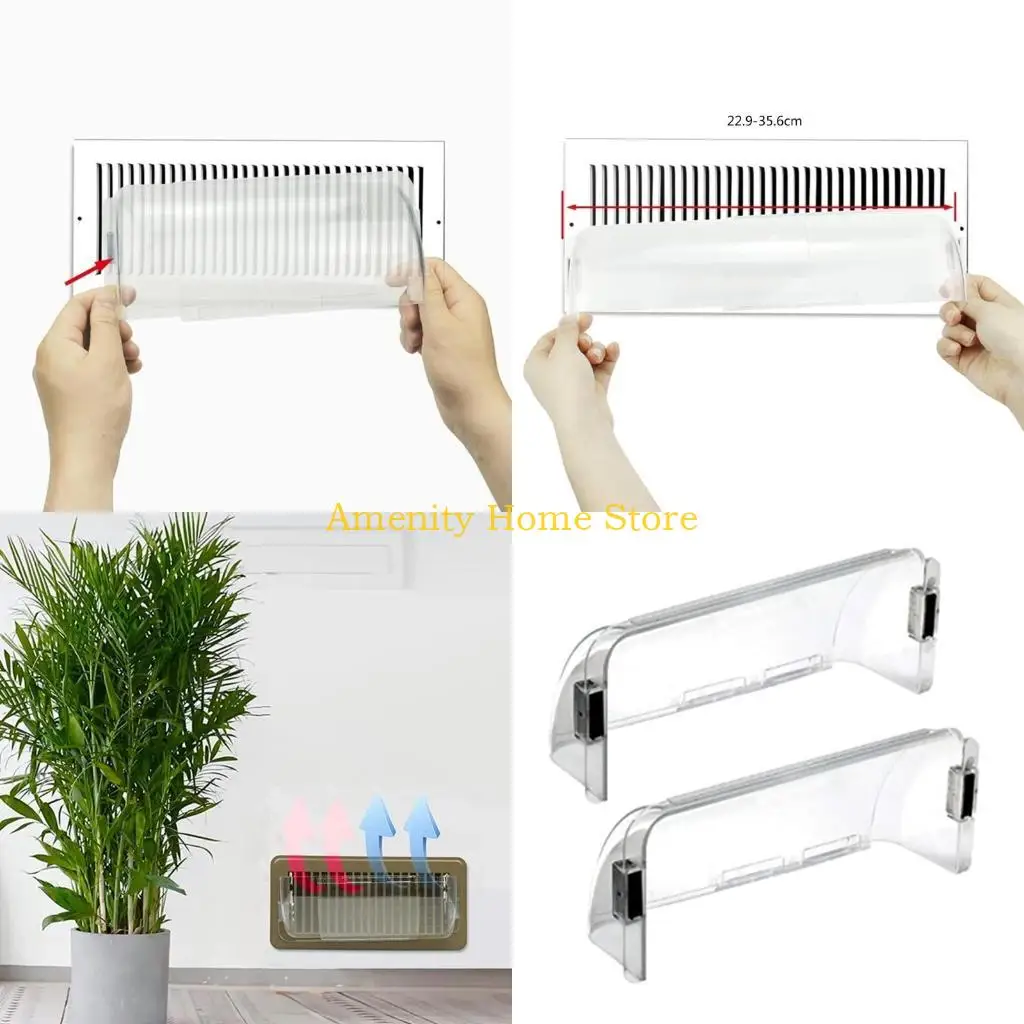 F26C Air Vent Deflectors Adjustable Heat & Vent Cover Heavy Duty Unbreakable Plastic with Magnet Secure Design 2pcs
F26C Air Vent Deflectors Adjustable Heat & Vent Cover Heavy Duty Unbreakable Plastic with Magnet Secure Design 2pcs