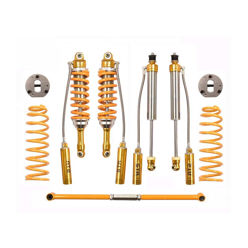 4x4 Suspension Kits 2.5 Nirtrogen Gas Off Road Coil Over Shock Absorber On for Land Cruiser 120/150 Lifting Upgrade
4x4 Suspension Kits 2.5 Nirtrogen Gas Off Road Coil Over Shock Absorber On for Land Cruiser 120/150 Lifting Upgrade