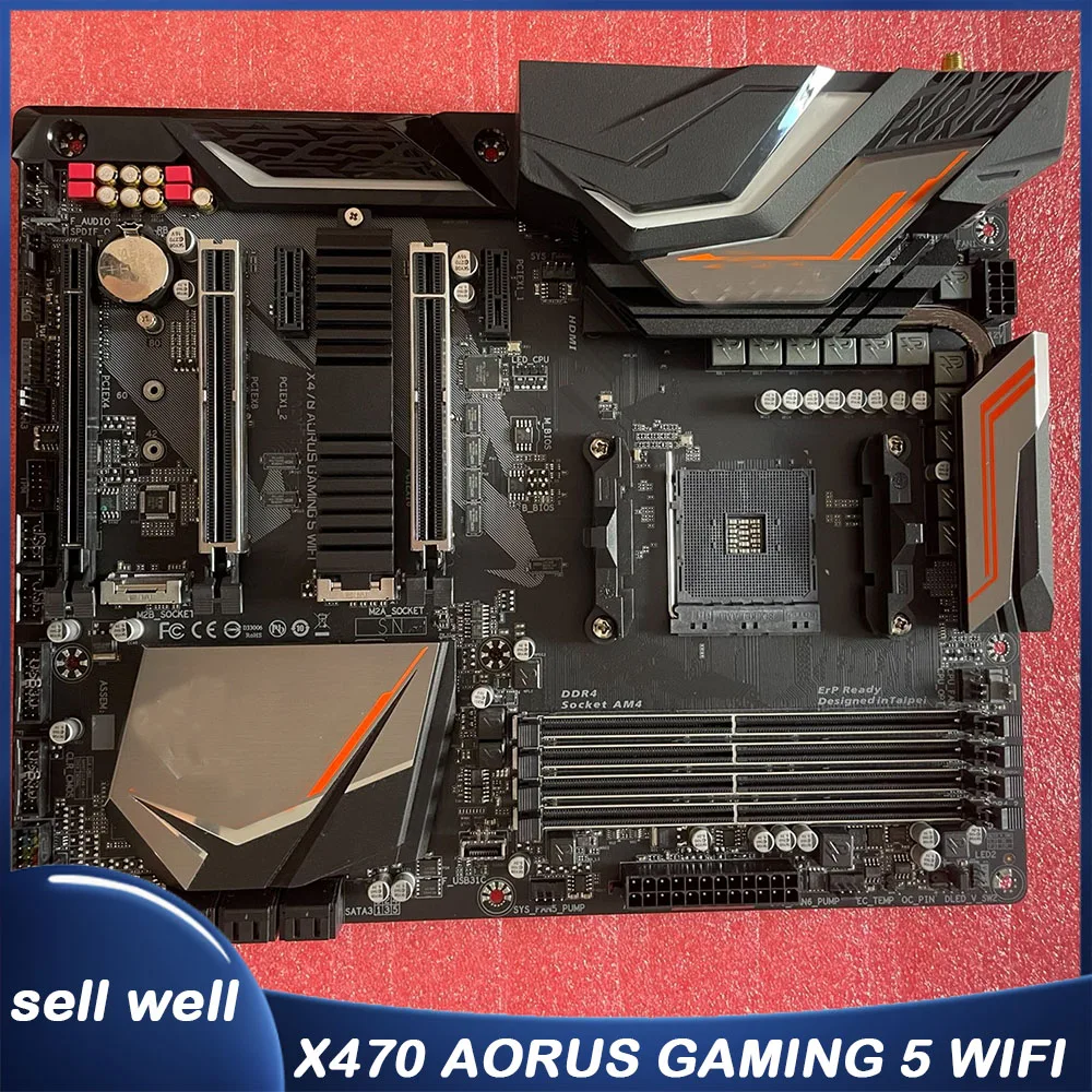 X470 AORUS GAMING 5 WIFI For G-i-g-a-b-y-t-e motherboard AMD X470 DDR4 PCIE SATA M.2
X470 AORUS GAMING 5 WIFI For G-i-g-a-b-y-t-e motherboard AMD X470 DDR4 PCIE SATA M.2