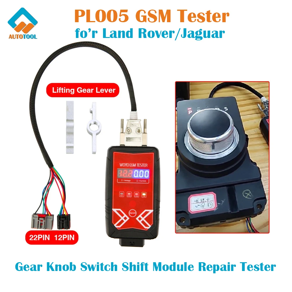 WOYO PL005 GSM Tester Knob Gear Selection Dial Shifting Box Lift Bracket Shift Lever for Land Rover for Jaguar Diagnostic Tools
WOYO PL005 GSM Tester Knob Gear Selection Dial Shifting Box Lift Bracket Shift Lever for Land Rover for Jaguar Diagnostic Tools