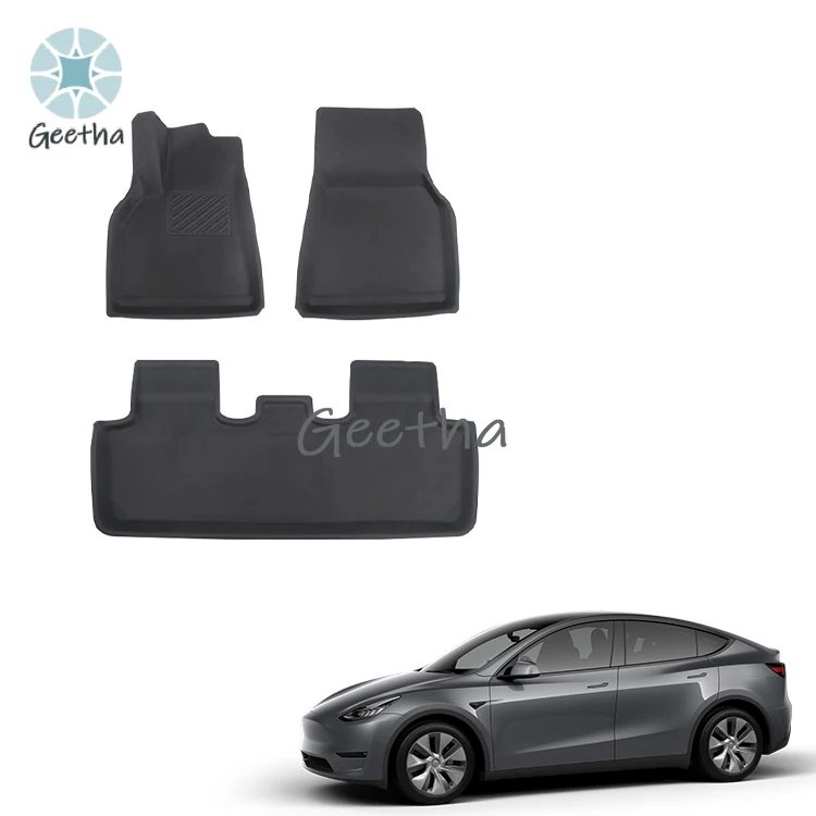 Лидер продаж, 3 шт. XPE автомобильные коврики для Tesla Model Y, черные аксессуары для интерьера, автомобильные нескользящие водонепроницаемые коврики
Лидер продаж, 3 шт. XPE автомобильные коврики для Tesla Model Y, черные аксессуары для интерьера, автомобильные нескользящие водонепроницаемые коврики