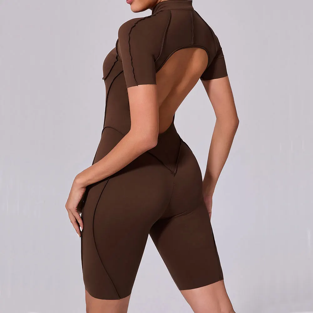 Yoga Set Gym Romper Women's Sports Jumpsuit Fitness Combination Lift Buttocks Bare Back High Elasticity Gym Sexy Sports Jumpsuit
Yoga Set Gym Romper Women's Sports Jumpsuit Fitness Combination Lift Buttocks Bare Back High Elasticity Gym Sexy Sports Jumpsuit