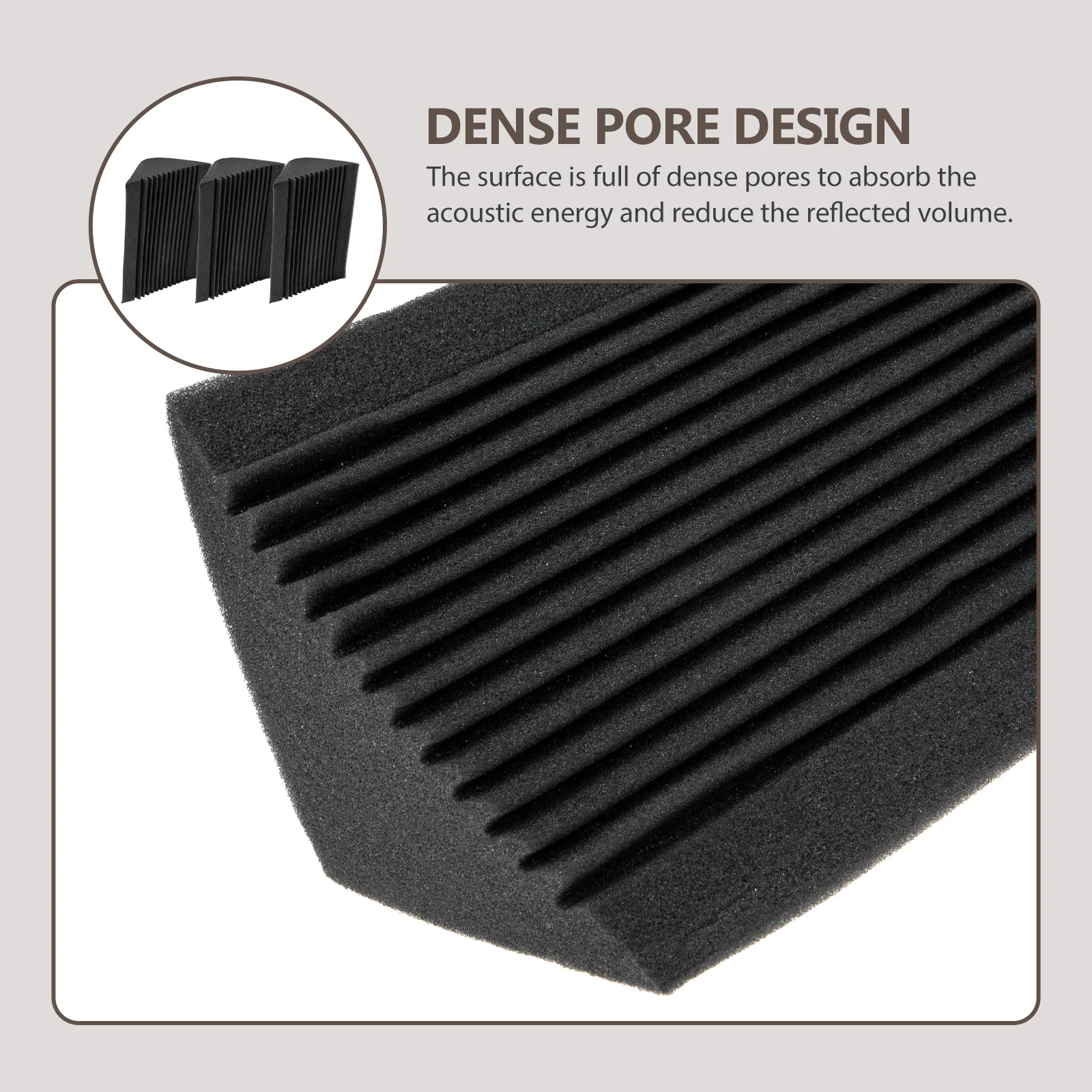 3pcs Sound Insulation Foam Panels Corner Bass Trap For Studio Wall Wedge Acoustic Treatment Sound Absorbing Material Noise
3pcs Sound Insulation Foam Panels Corner Bass Trap For Studio Wall Wedge Acoustic Treatment Sound Absorbing Material Noise