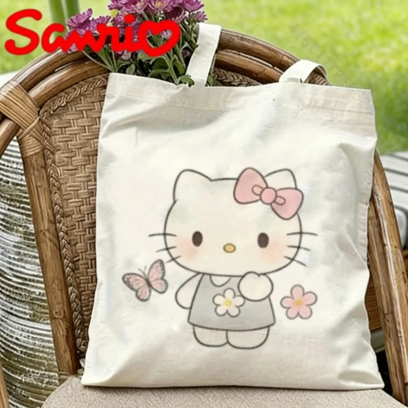 1PC Sanrio Hello Kitty with Pink Bow & Butterfly Print Eco-friendly Canvas Shoulder Bag
1PC Sanrio Hello Kitty with Pink Bow & Butterfly Print Eco-friendly Canvas Shoulder Bag
