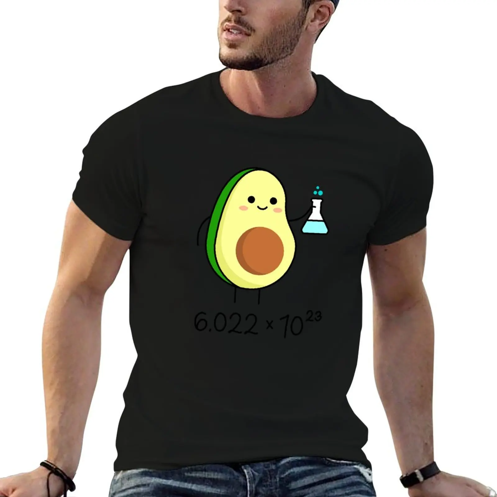 Cute Avocado Chemist. Avogadro's Number Pun. T-Shirt man t shirt cotton man t shirt luxury t shirt man designer T-shirt
Cute Avocado Chemist. Avogadro's Number Pun. T-Shirt man t shirt cotton man t shirt luxury t shirt man designer T-shirt