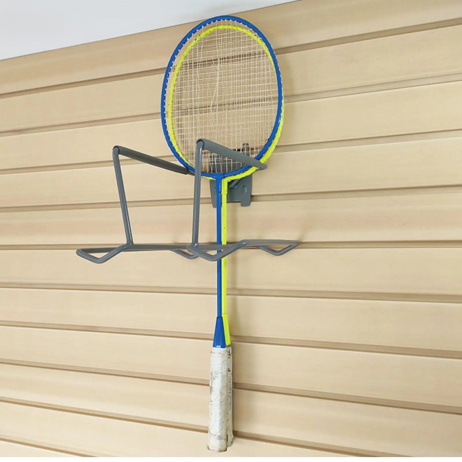 Tennis Racket Wall Mount Easily Install Heavy Duty Practical Tool Holder Compact Sturdy Space Saving Sports Equipment Organizer
Tennis Racket Wall Mount Easily Install Heavy Duty Practical Tool Holder Compact Sturdy Space Saving Sports Equipment Organizer