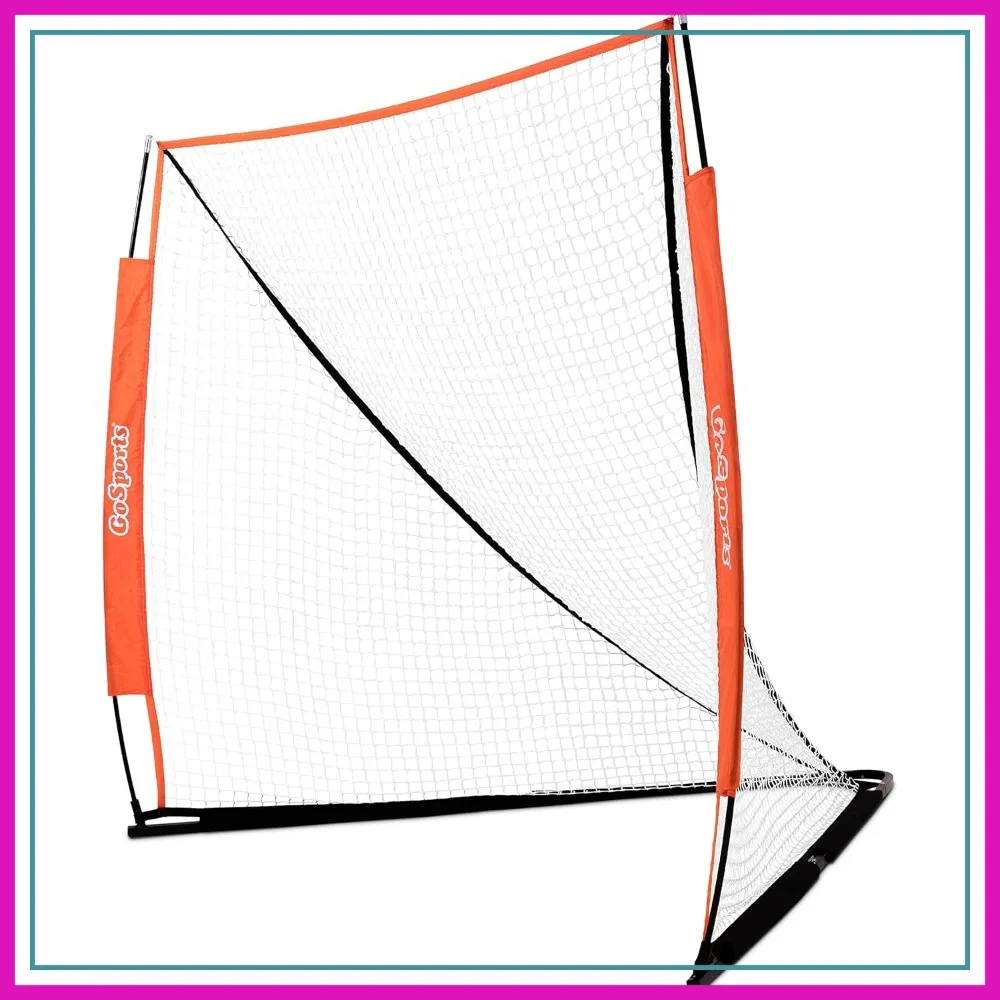 6x6 ft Lacrosse Goal Net - Portable Bow Frame for Backyard Training
6x6 ft Lacrosse Goal Net - Portable Bow Frame for Backyard Training