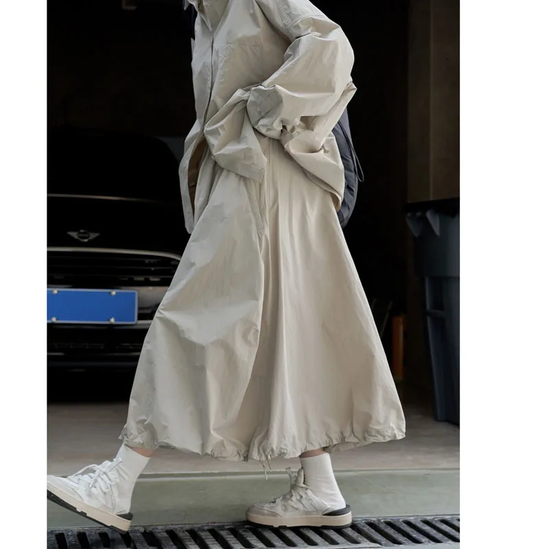 Spring/summer Women Bust Skirt Loose Umbrella Skirts A-line Bud Long Japanese Outdoor Casual High Waist Slim Breathable Khaki
Spring/summer Women Bust Skirt Loose Umbrella Skirts A-line Bud Long Japanese Outdoor Casual High Waist Slim Breathable Khaki