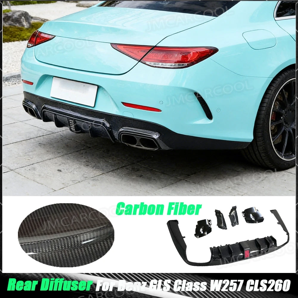 Real Carbon Fiber Car Rear Bumper Lip Diffuser For Mercedes Benz CLS Class C257 CLS260 300 350 450 CLS53 For AMG 2019 UP FRP
Real Carbon Fiber Car Rear Bumper Lip Diffuser For Mercedes Benz CLS Class C257 CLS260 300 350 450 CLS53 For AMG 2019 UP FRP