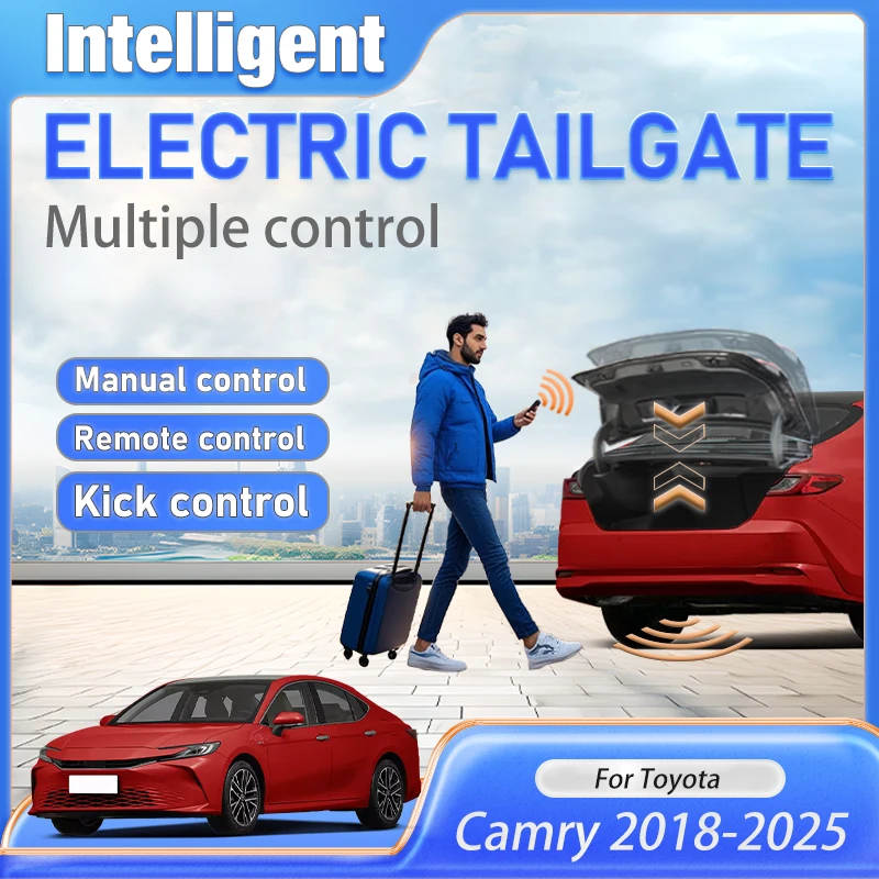 Car Electric Tailgate Auto Lift Power Kit For Toyota Camry 2018 to 2025 Smart Electric Motor For Trunk Lift Auto Automatic Trunk
Car Electric Tailgate Auto Lift Power Kit For Toyota Camry 2018 to 2025 Smart Electric Motor For Trunk Lift Auto Automatic Trunk