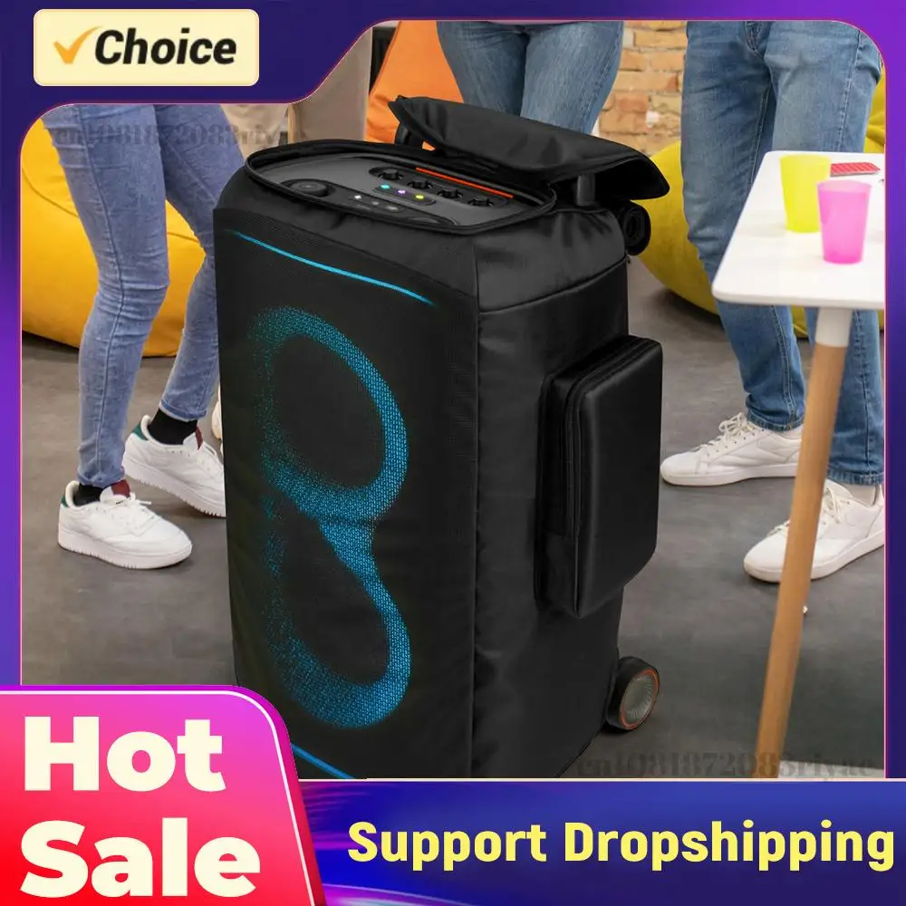 Чехол для переноски колонки JBL PartyBox 520 с застежкой-молнией, пылезащитный чехол для колонки, утолщенная нейлоновая сумка для хранения колонки с защитой от царапин
Чехол для переноски колонки JBL PartyBox 520 с застежкой-молнией, пылезащитный чехол для колонки, утолщенная нейлоновая сумка для хранения колонки с защитой от царапин