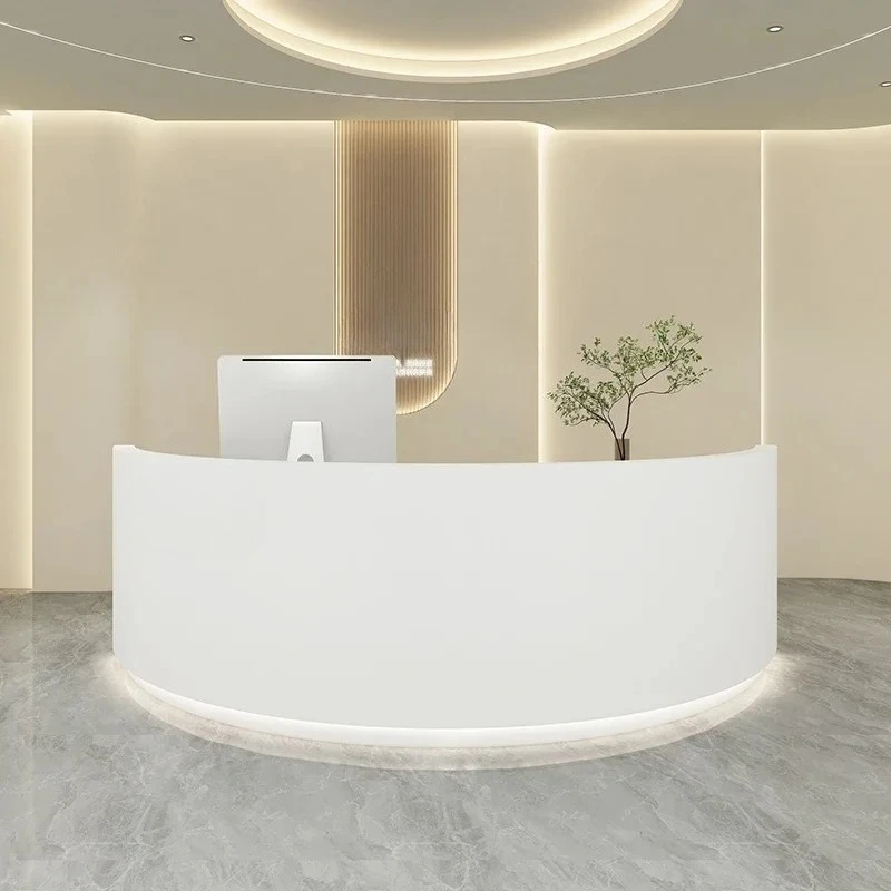 Reception Counter Desk Long Hairdressing Minimalist Furniture Luxurious Office Front Modern Table Escritorio Simple Salon
Reception Counter Desk Long Hairdressing Minimalist Furniture Luxurious Office Front Modern Table Escritorio Simple Salon