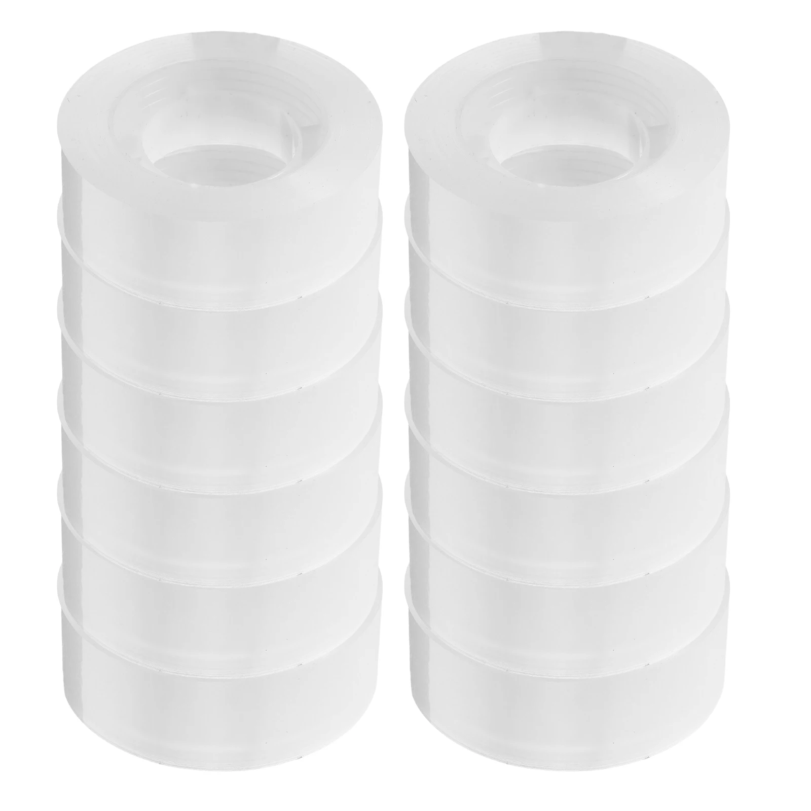 12pcs Transparent Tape Strong Adhesion Glossy Surface Heavy Duty Clear Packing Tape For Office Home Diy Crafts Sealing Envelopes
12pcs Transparent Tape Strong Adhesion Glossy Surface Heavy Duty Clear Packing Tape For Office Home Diy Crafts Sealing Envelopes