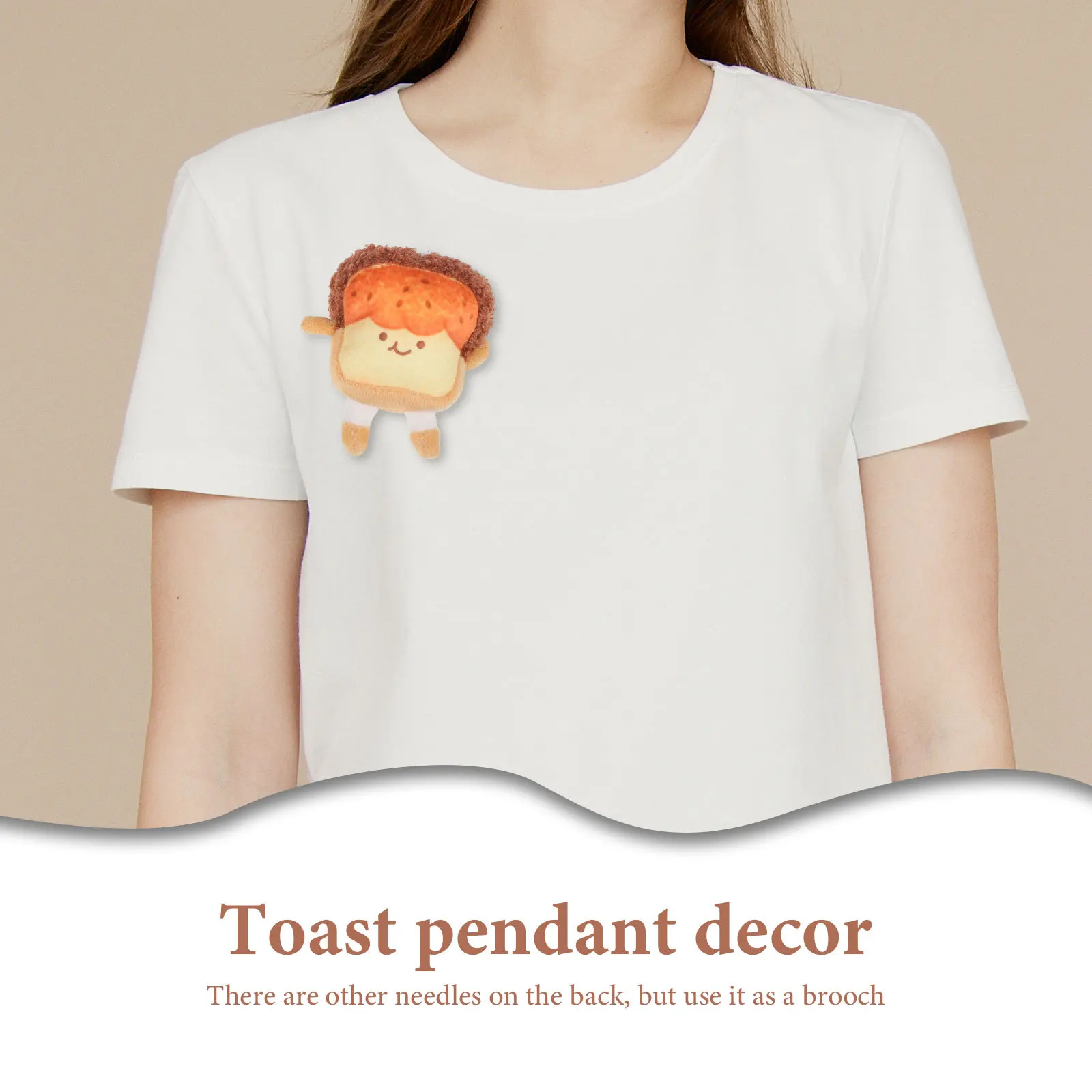 2pcs Toast Pendant Mini Bread Keychain Hanging Decor Cute Bag Charm Stuffed Backpack Ornament Car Keyring Goodie Filler Jewelry
2pcs Toast Pendant Mini Bread Keychain Hanging Decor Cute Bag Charm Stuffed Backpack Ornament Car Keyring Goodie Filler Jewelry