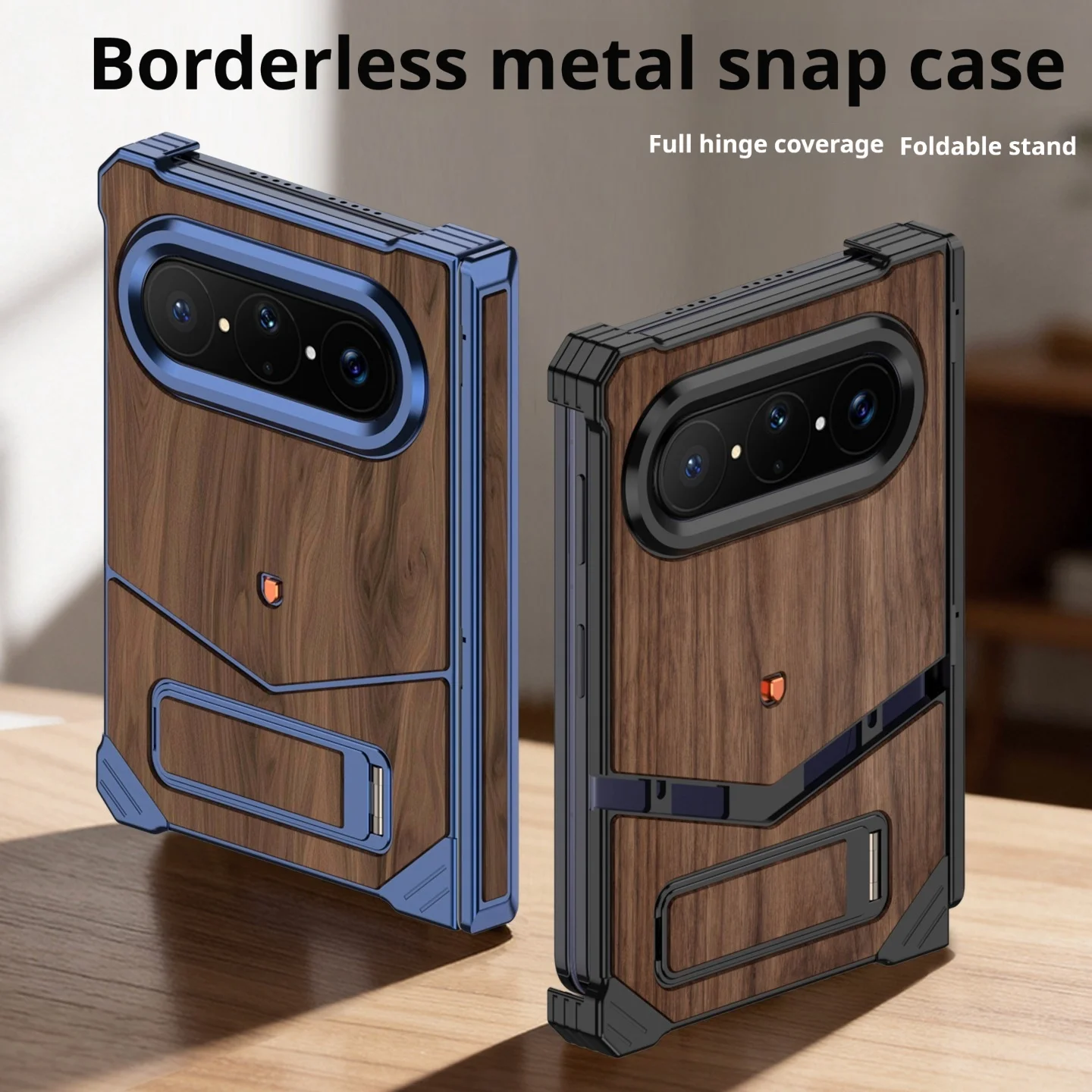 Alloy Walnut Wood Hybrid Case For Huawei Pura X Max Expandable Auto-rebound Hinge Protection Invisible Stand Frameless Cover
Alloy Walnut Wood Hybrid Case For Huawei Pura X Max Expandable Auto-rebound Hinge Protection Invisible Stand Frameless Cover