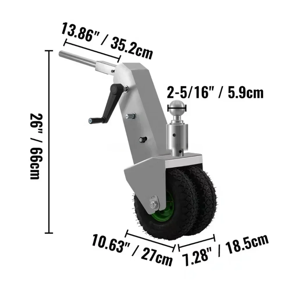 Hot Sales10000 Lb Manual Trailer Dolly For Car RV Boat Travel Trailers Heavy-Duty Trailer Jack Mover
Hot Sales10000 Lb Manual Trailer Dolly For Car RV Boat Travel Trailers Heavy-Duty Trailer Jack Mover