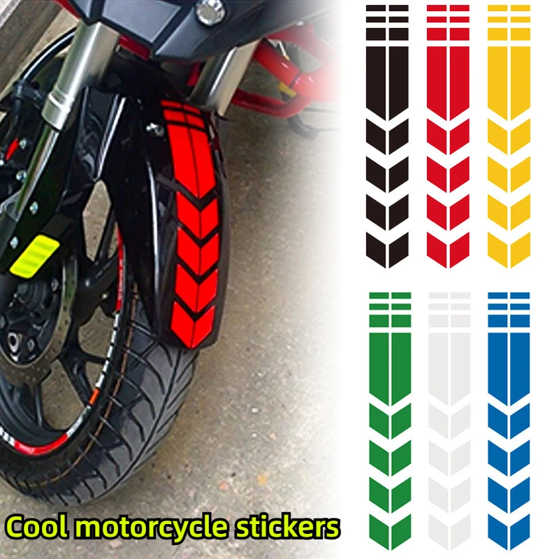 Motorcycle Arrow Stripe Stickers Fender Paste Universal Waterproof Oilproof Reflective Motorbike Tape Decal Moto Accessories
Motorcycle Arrow Stripe Stickers Fender Paste Universal Waterproof Oilproof Reflective Motorbike Tape Decal Moto Accessories