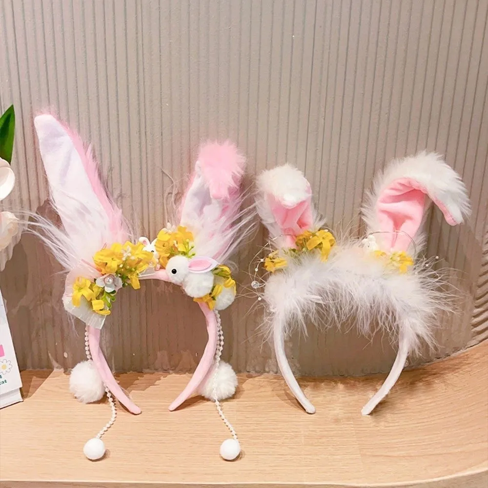 Funny Flower Mid-Autumn Festival Headband Plush Tassel Rabbit Hair Band Headwear Hair Accessories Rabbit Ear Hair Ornament Girl
Funny Flower Mid-Autumn Festival Headband Plush Tassel Rabbit Hair Band Headwear Hair Accessories Rabbit Ear Hair Ornament Girl