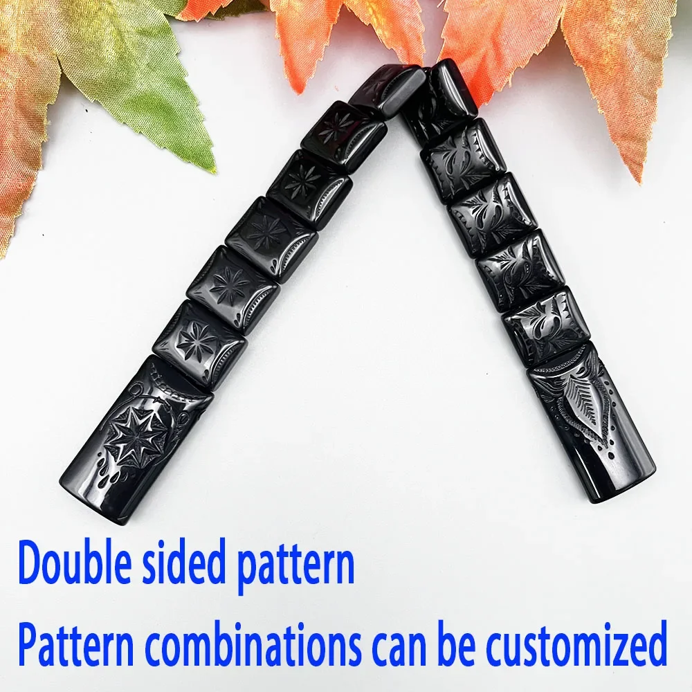 NJ67 Rosary Muslim Black3D Indent Eight Pointed Decompression Foldable Rotating Star Exquisite Flame Pattern Fingertip Ornament
NJ67 Rosary Muslim Black3D Indent Eight Pointed Decompression Foldable Rotating Star Exquisite Flame Pattern Fingertip Ornament