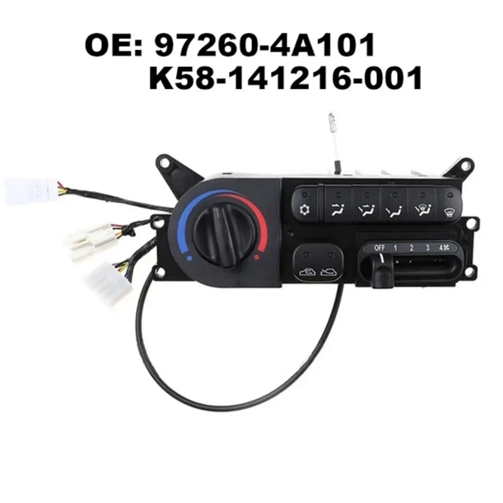 Replacement AC Air Conditioning Control Panel Switch 972604A101 for JAC For Refine Starex H1 i800 Libero Vehicle Climate System
Replacement AC Air Conditioning Control Panel Switch 972604A101 for JAC For Refine Starex H1 i800 Libero Vehicle Climate System