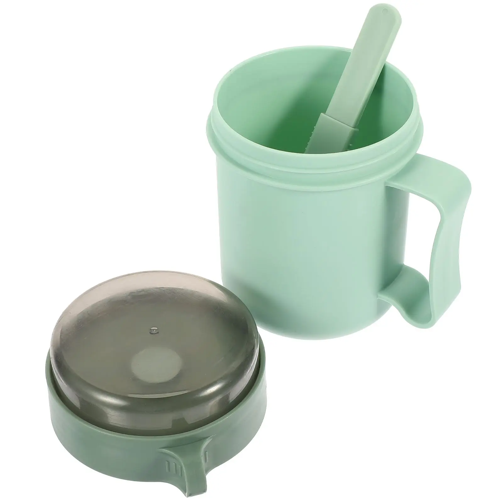 Portable Breakfast Cup 500ml Soup Mug Lid Spoon PP Leak Proof Handle Simple Office Travel Cereal Milk Container
Portable Breakfast Cup 500ml Soup Mug Lid Spoon PP Leak Proof Handle Simple Office Travel Cereal Milk Container
