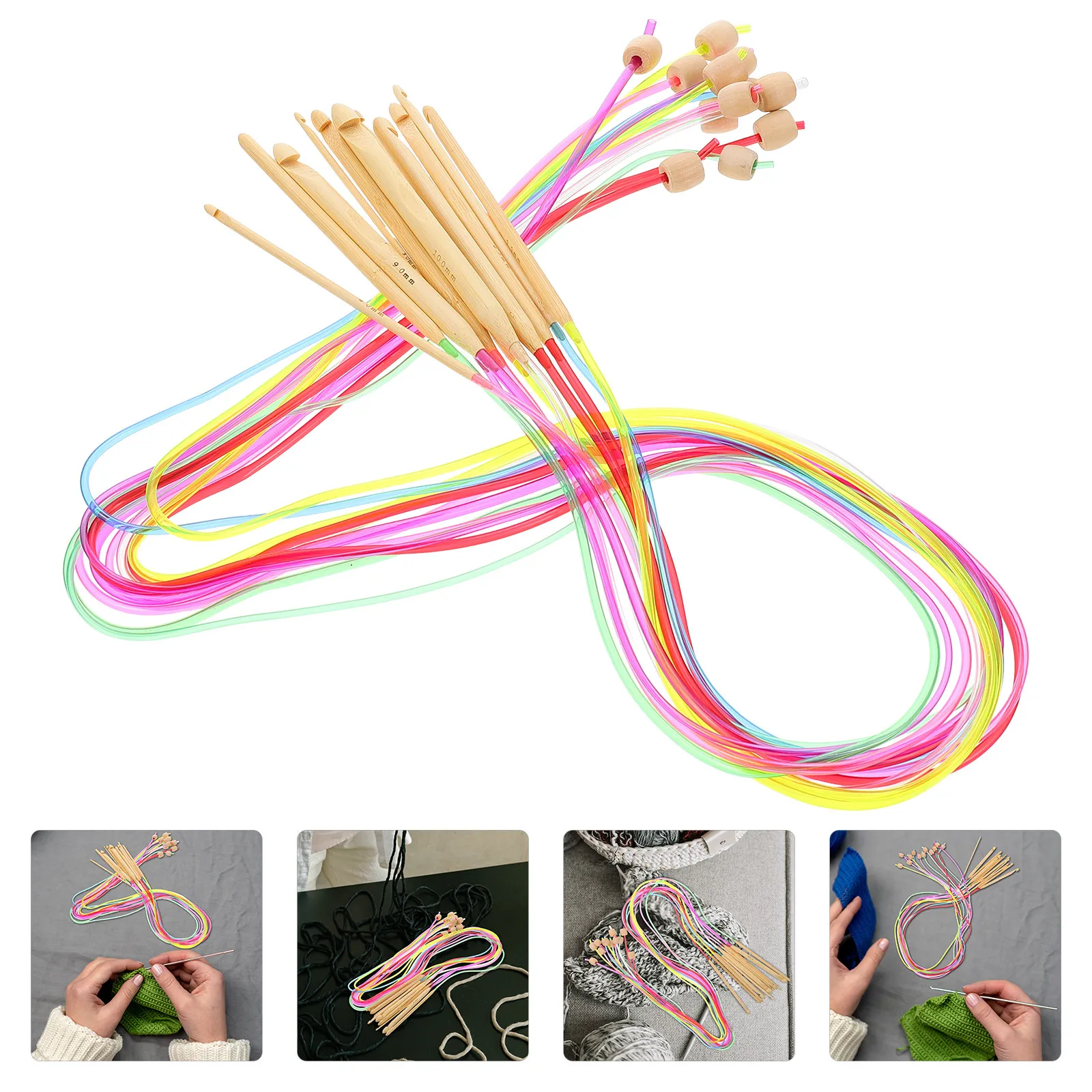12Pcs Premium Rubber Wood Afghan Carpet Crochet Hooks Set for DIY Rug Weaving Sofa Cushion Floor Cover Crafting Ergonomic Smooth
12Pcs Premium Rubber Wood Afghan Carpet Crochet Hooks Set for DIY Rug Weaving Sofa Cushion Floor Cover Crafting Ergonomic Smooth
