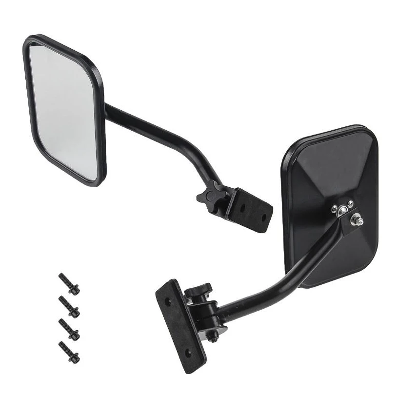 Doors Off Mirrors For Jeep Wrangler Tj, Jk, Lj Quick Release Side Mirrors Black 2Pack
Doors Off Mirrors For Jeep Wrangler Tj, Jk, Lj Quick Release Side Mirrors Black 2Pack